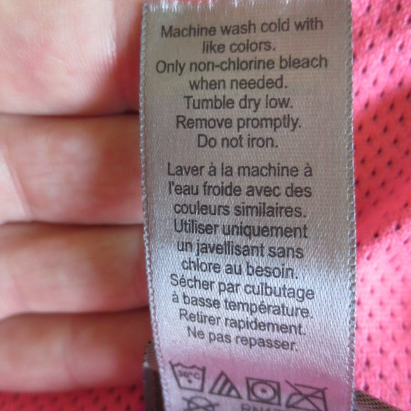 4/$14 CHAMPION venture dry JACKET windbreaker PURPLE pink GIRLS size 10/12 LARGE - Picture 7 of 11